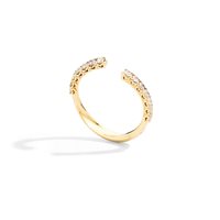 Ring Recarlo Woman in Yellow Gold Diamante 0.57 Ct R01FN004/ G055 - R01FN004/ G055